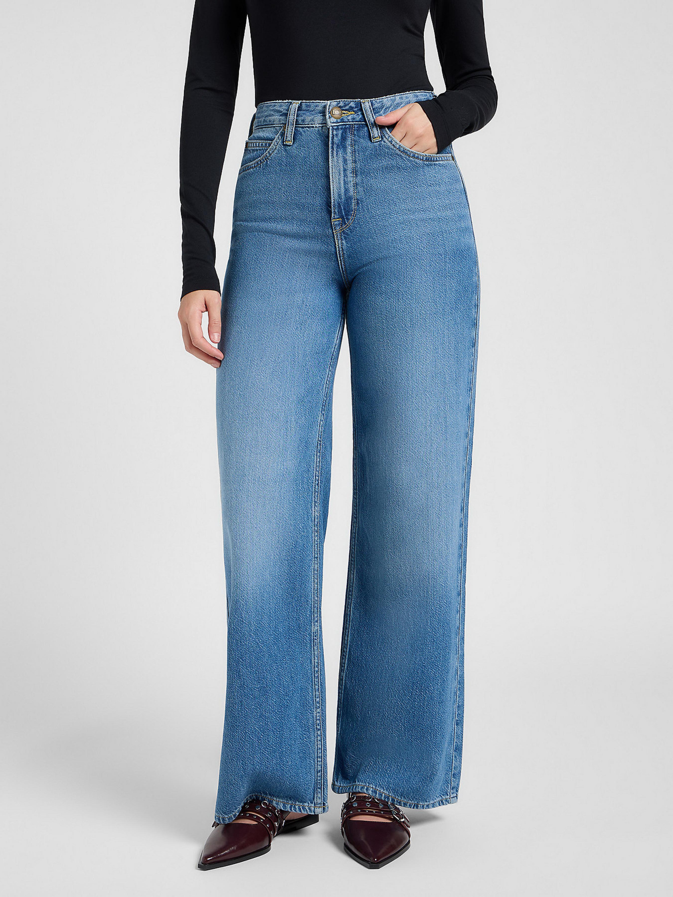 Прямі джинси Lee модель 112371455 Прямі джинси Lee модель 112371455 Фото