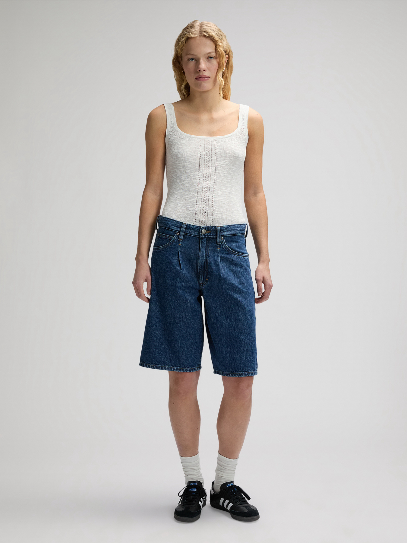 Джинсовые шорты Lee модель 112376718 Фото