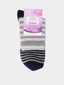 Носки Легка Хода модель 5326 сірий меланж-срібло меланж Фото