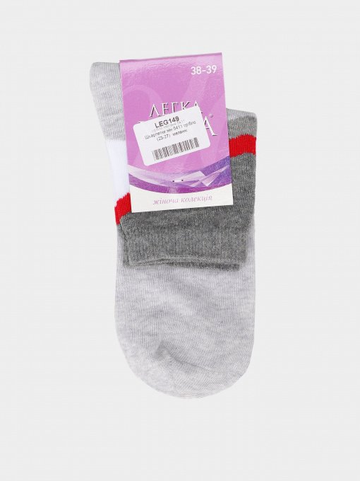 Носки Легка Хода модель 5411 срібло меланж Фото