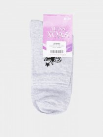 Носки Легка Хода модель 5453 срібло меланж Фото