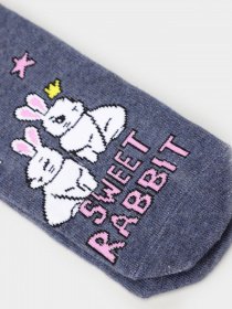 Шкарпетки Легка Хода модель 5477 темний джинс меланж Фото