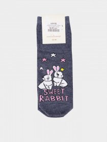 Шкарпетки Легка Хода модель 5477 темний джинс меланж Фото