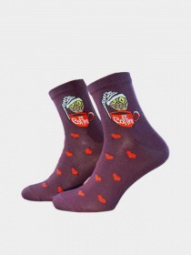 Шкарпетки Легка Хода модель 5448 бордо Фото