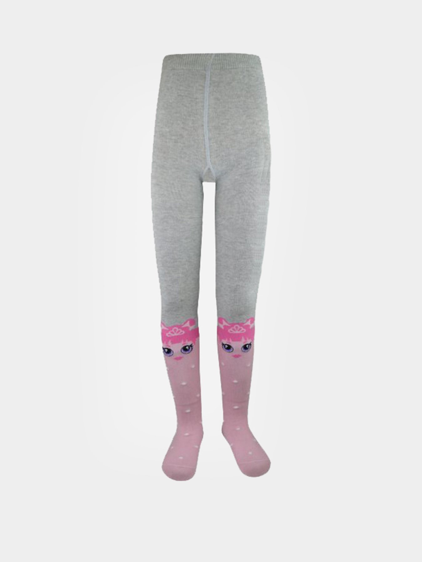 Колготы Легка Хода модель 8211 св.-рожевий-срібло меланж Фото