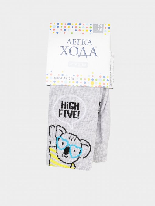 Колготы Легка Хода модель 8216 срібло меланж Фото