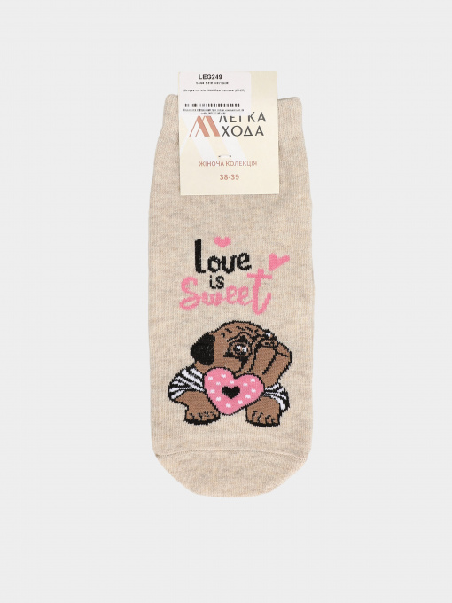 Носки Легка Хода модель 5444 беж меланж Фото