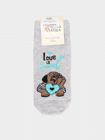 Носки Легка Хода модель 5444 срібло меланж Фото