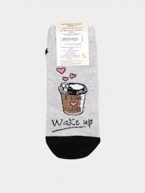 Носки Легка Хода модель 5446 срібло меланж Носки Легка Хода модель 5446 срібло меланж Фото