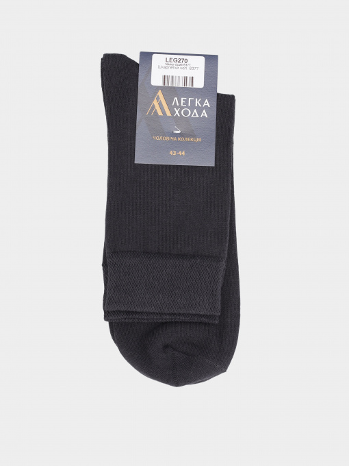 Носки Легка Хода модель 6377 темно-сірий Фото