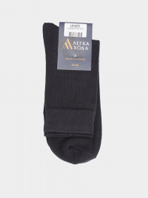Носки Легка Хода модель 6377 темно-сірий Носки Легка Хода модель 6377 темно-сірий Фото
