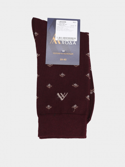 Шкарпетки Легка Хода модель 6397 бордо Фото