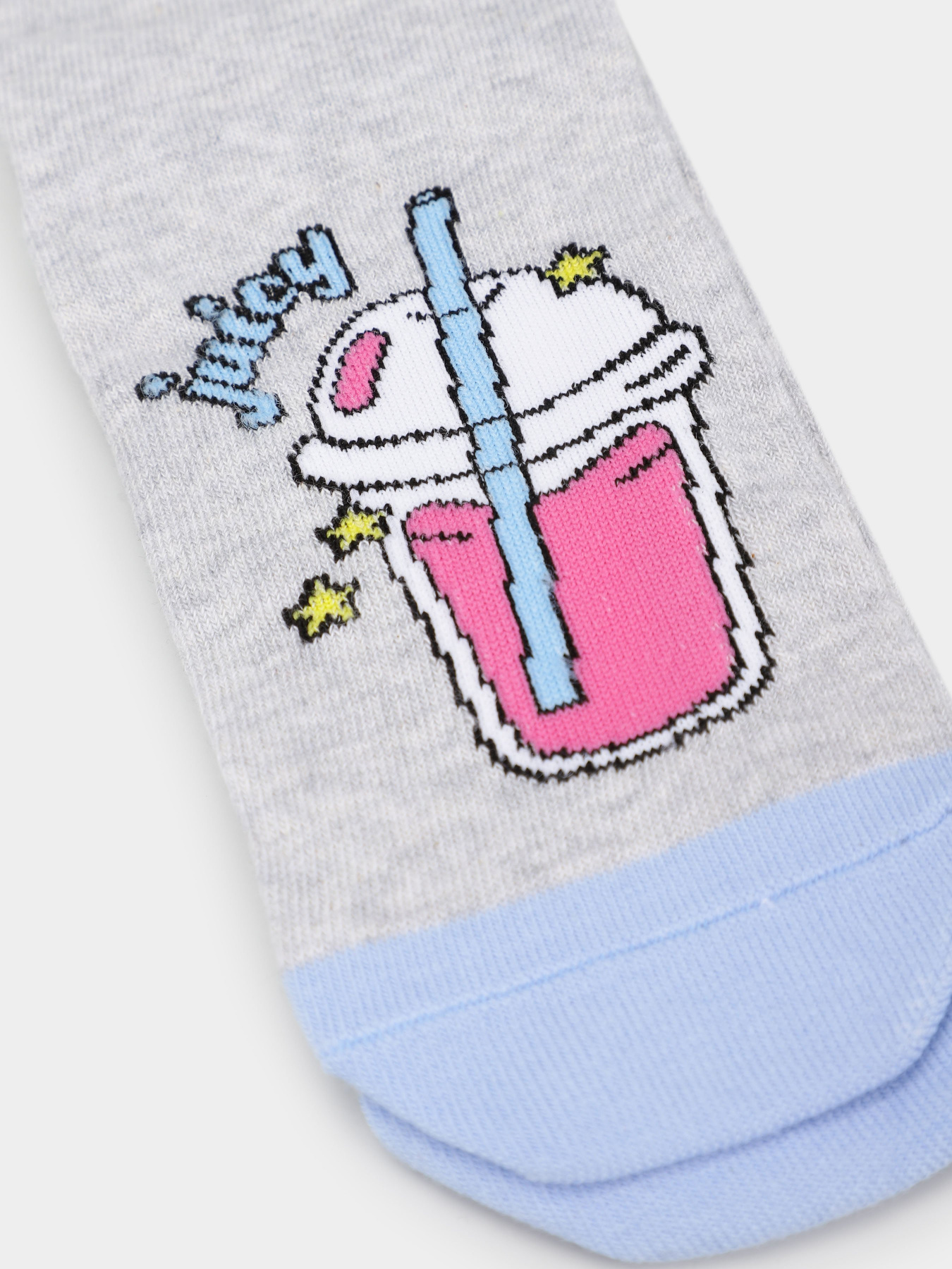 Шкарпетки Легка Хода модель 9292 срібло меланж Фото