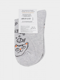 Шкарпетки Легка Хода модель 9315 срібло меланж Фото
