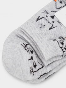 Шкарпетки Легка Хода модель 9315 срібло меланж Фото