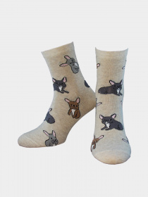 Шкарпетки Легка Хода модель 5422 беж меланж Фото