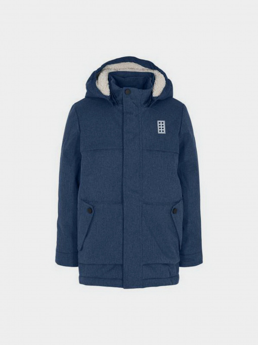 Зимняя куртка Lego Wear модель LWJEBEL 734-513 Темно-синій Фото