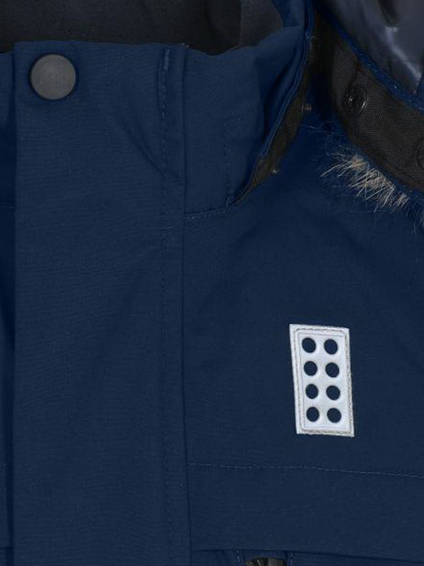 Зимняя куртка Lego Wear модель LWJEBEL 751-590 Темно-синій Фото