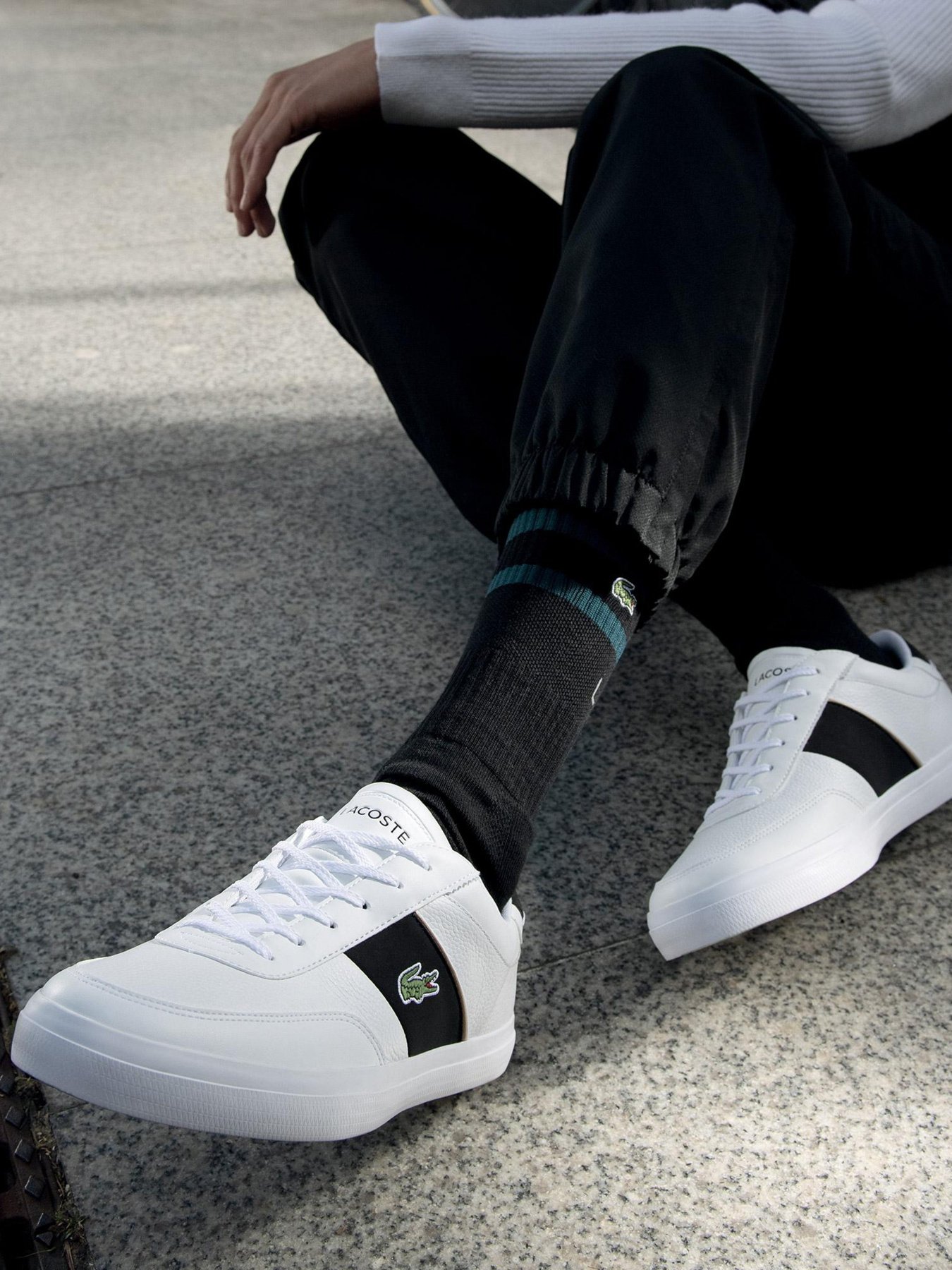 Кеди низькі Lacoste Court-Master модель 738CMA0066147 Кеди низькі Lacoste Court-Master модель 738CMA0066147 Фото