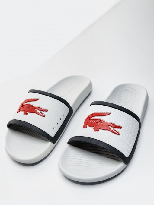 Шлёпанцы Lacoste Croco Slide Tri3 модель 739CMA0043407 Фото