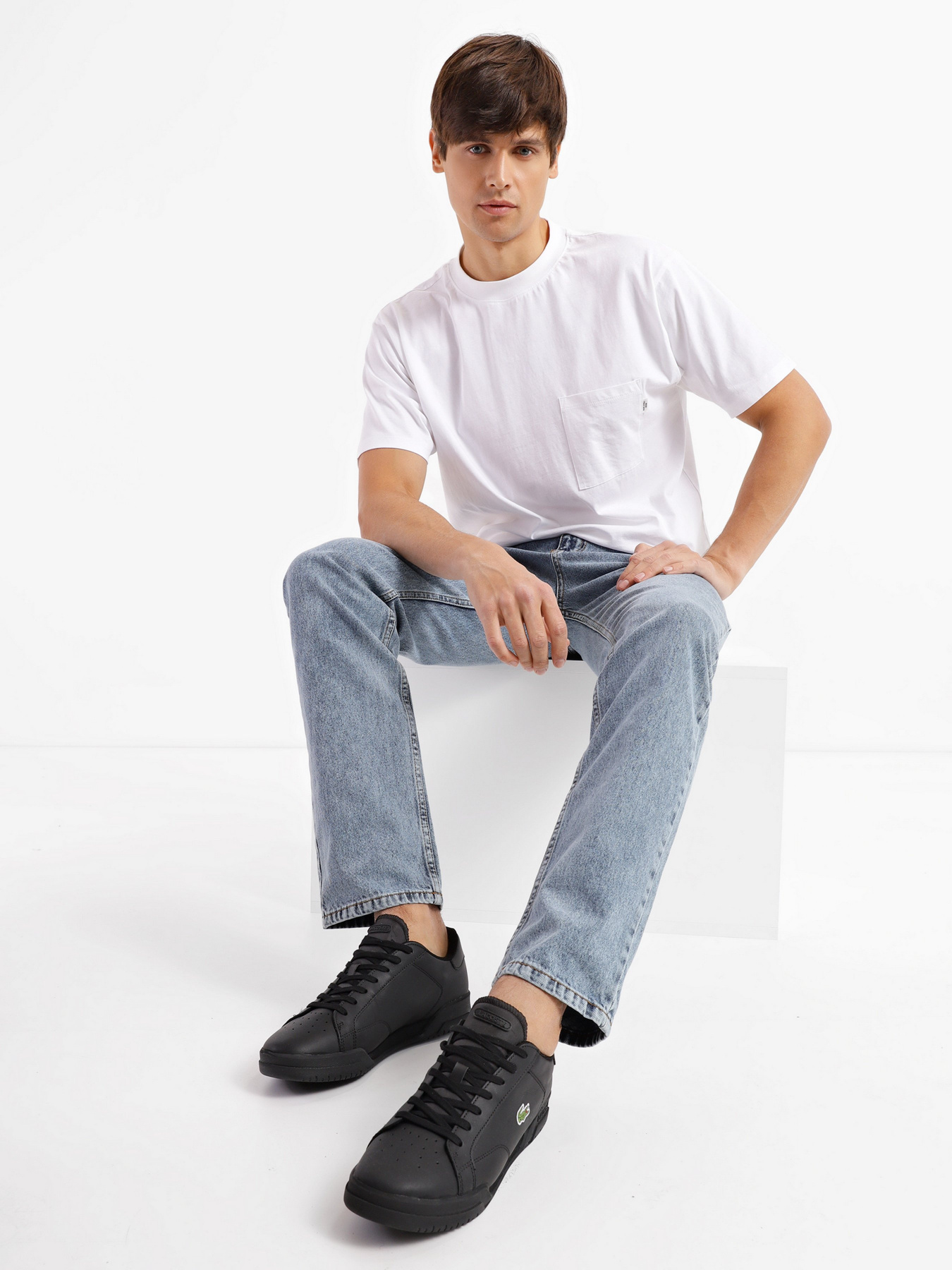 Кеды низкие Lacoste Twin Serve модель 741SMA001802H Фото