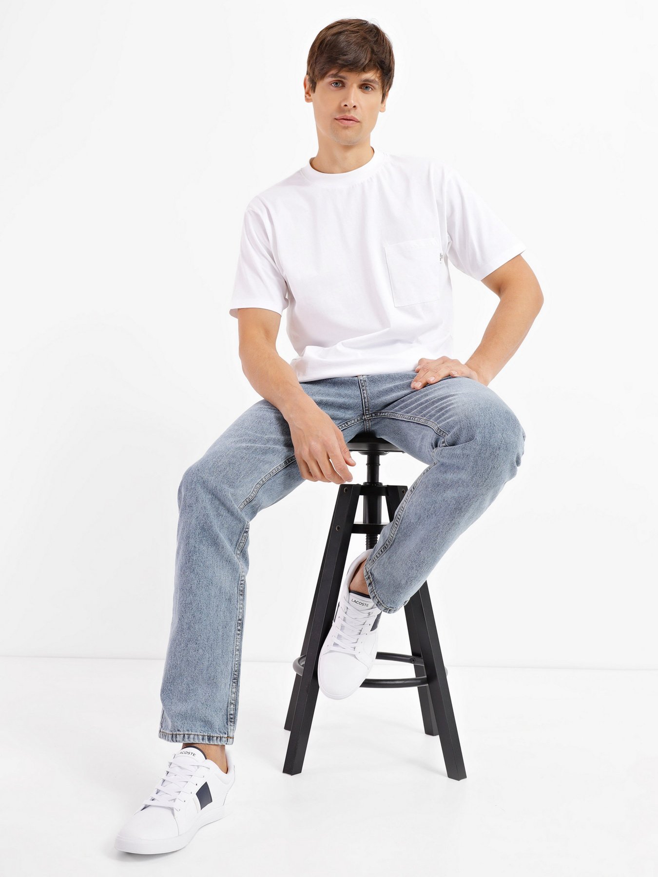 Кеды низкие Lacoste модель 743SMA0024042 Фото