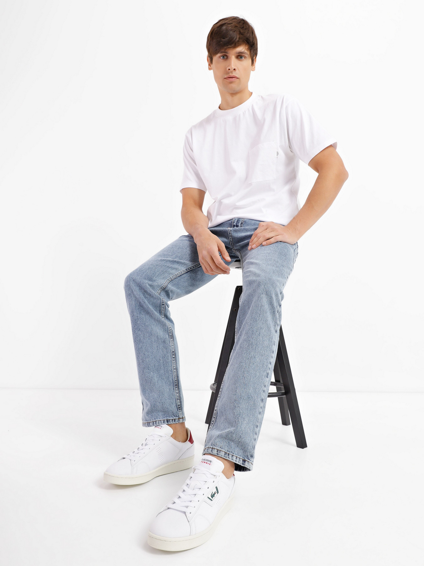 Кеды низкие Lacoste T-Clip модель 743SMA00382G1 Фото