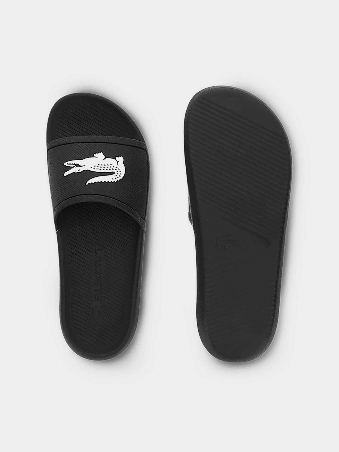 Шлепанцы Lacoste Croco модель 737CMA0018312 Фото