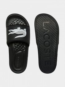 Шлепанцы Lacoste Croco Dualiste модель 743CMA0020312 Шлепанцы Lacoste Croco Dualiste модель 743CMA0020312 Фото