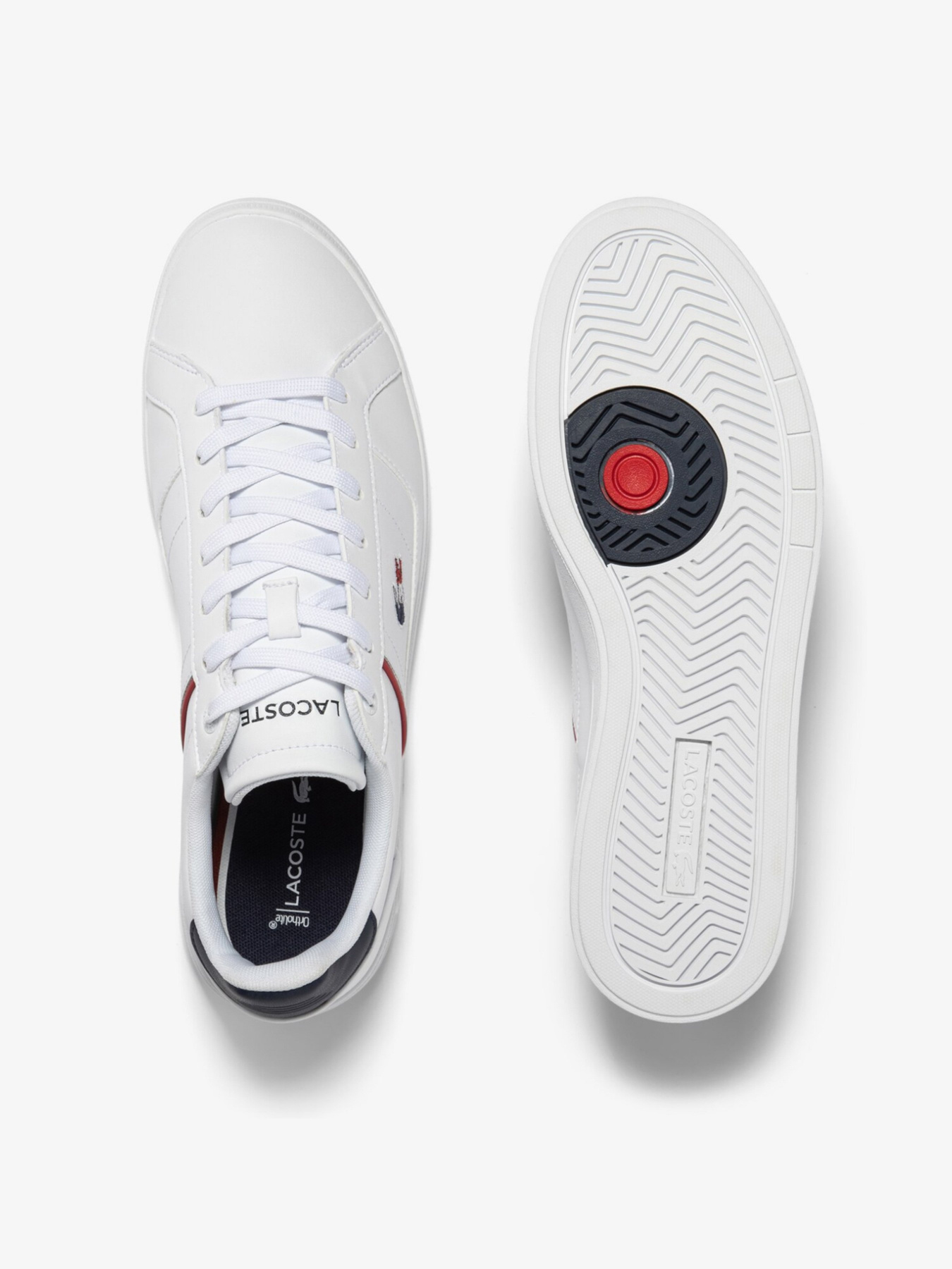 Кеды низкие Lacoste Europa Pro Tri модель 745SMA0117407 Фото