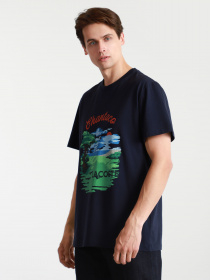 Футболка Lacoste модель TH0437MNW Фото