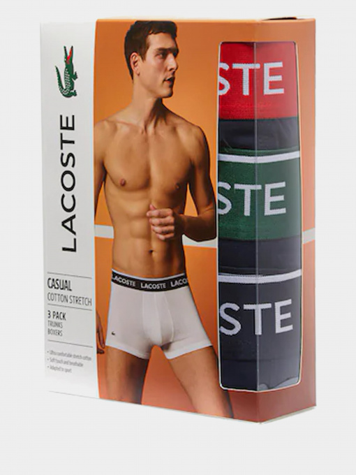 Набір трусів Lacoste Boxer модель 5H3401HY0 Фото