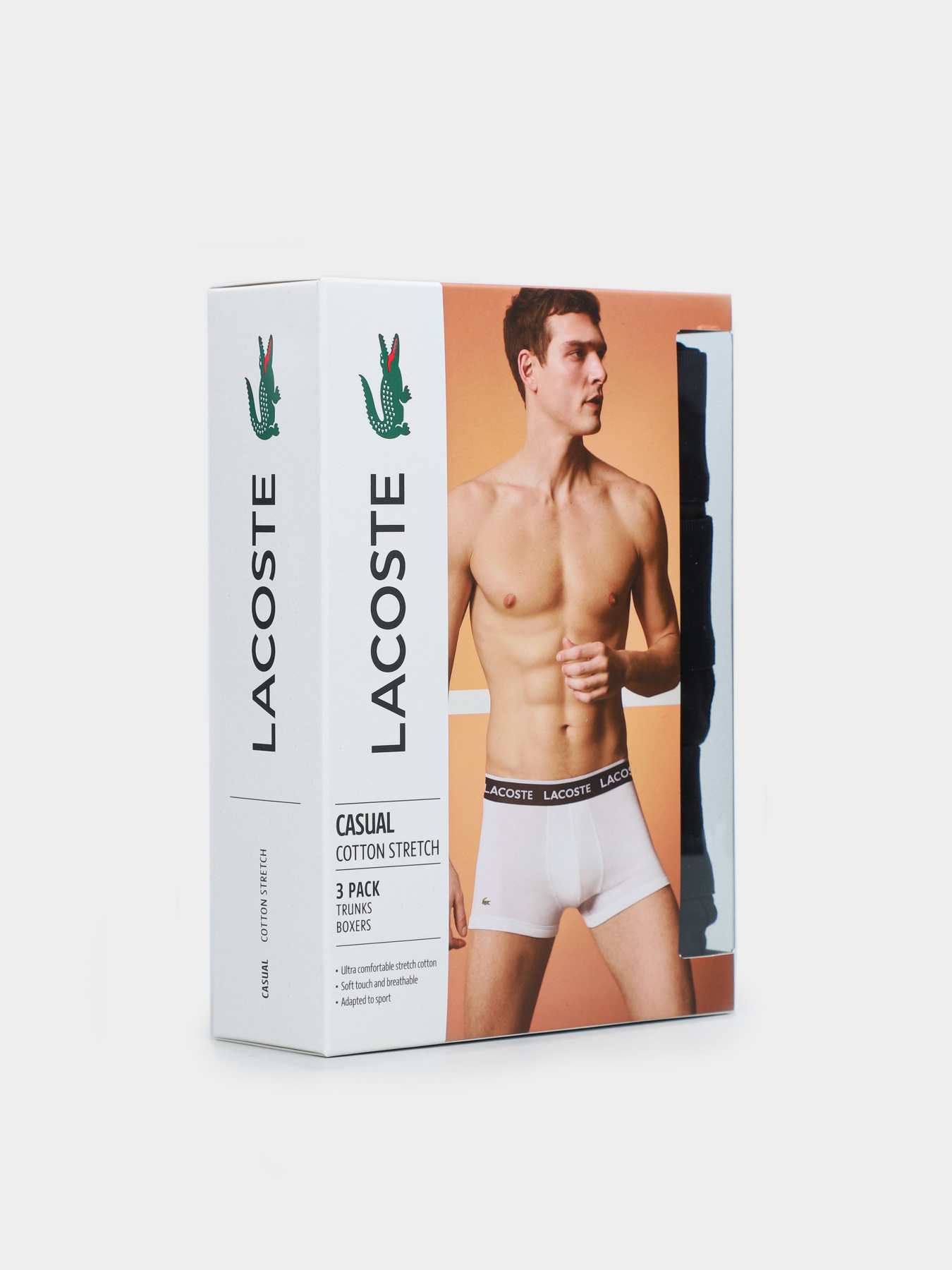 Набор трусов Lacoste Boxer модель 5H3407031 Фото
