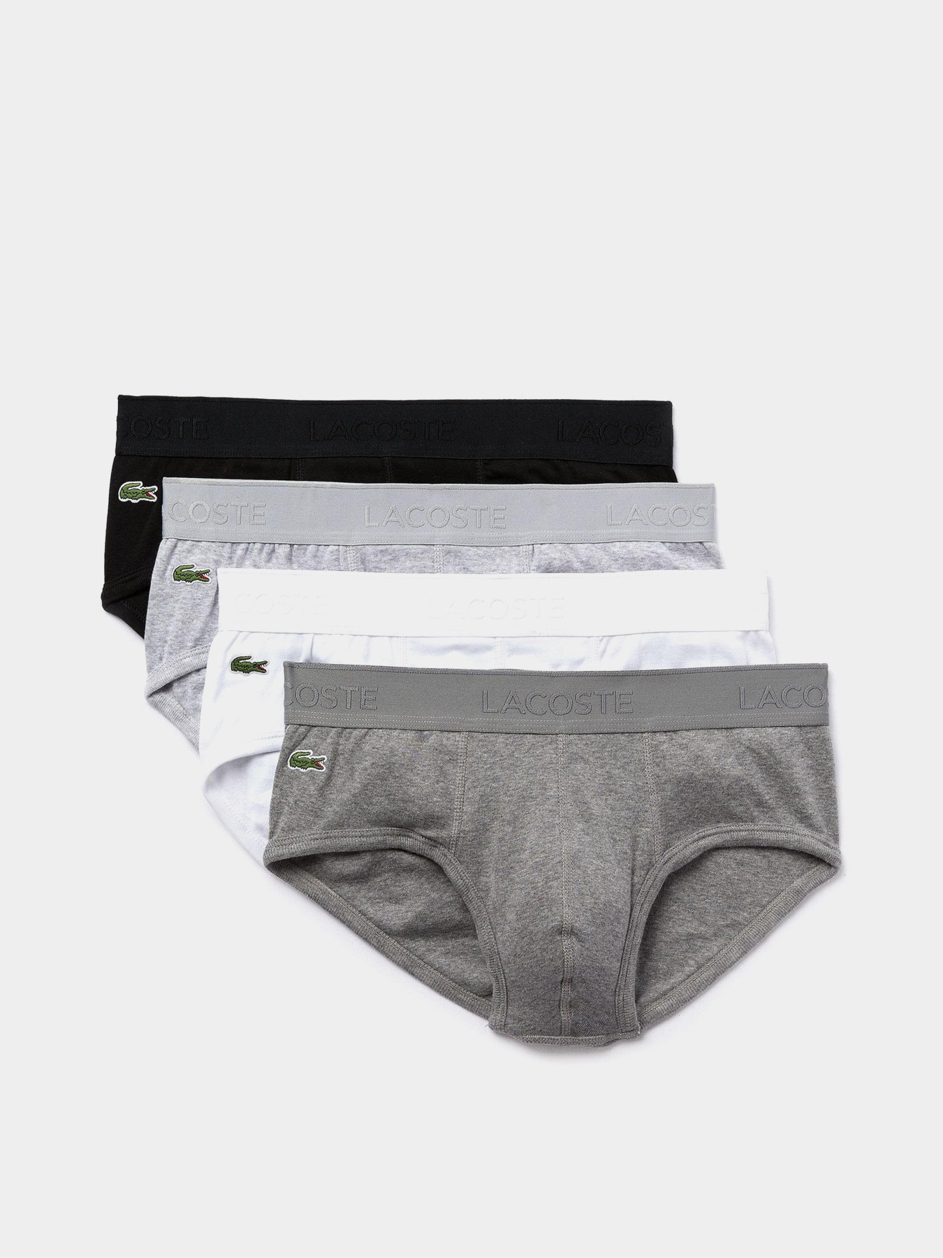 Набор трусов Lacoste Slip модель 8H3471VC1 Набор трусов Lacoste Slip модель 8H3471VC1 Фото