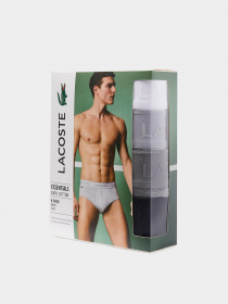 Набор трусов Lacoste Slip модель 8H3471VC1 Набор трусов Lacoste Slip модель 8H3471VC1 Фото
