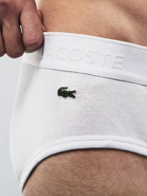 Набор трусов Lacoste Slip модель 8H3471VC1 Набор трусов Lacoste Slip модель 8H3471VC1 Фото