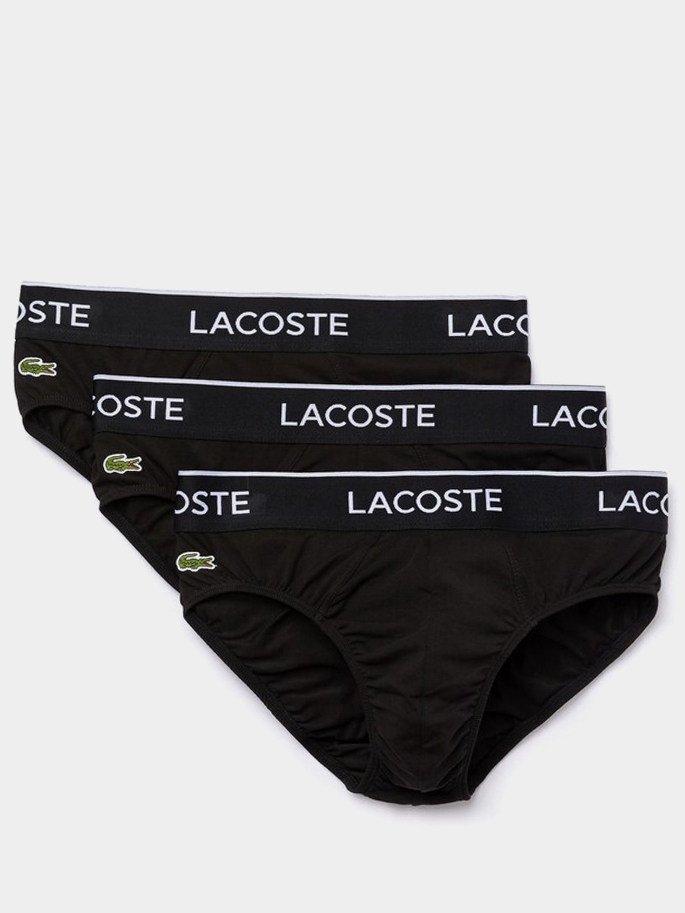 Набор трусов Lacoste Slip модель 8H3472031 Набор трусов Lacoste Slip модель 8H3472031 Фото