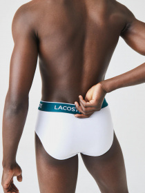 Набор трусов Lacoste Slip модель 8H3472NUA Фото