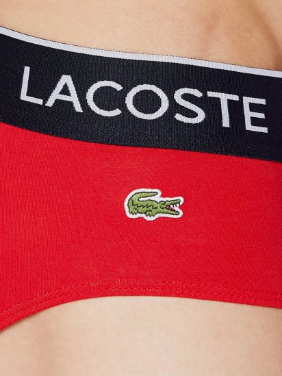 Набір трусів Lacoste Slip модель 8H3472W64 — фото 4 - INTERTOP