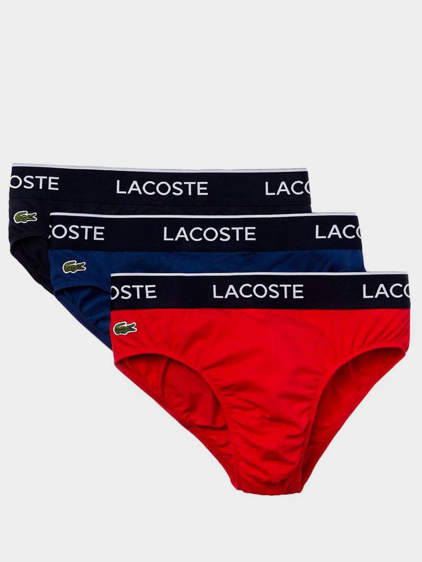 Набор трусов Lacoste Slip модель 8H3472W64 Фото