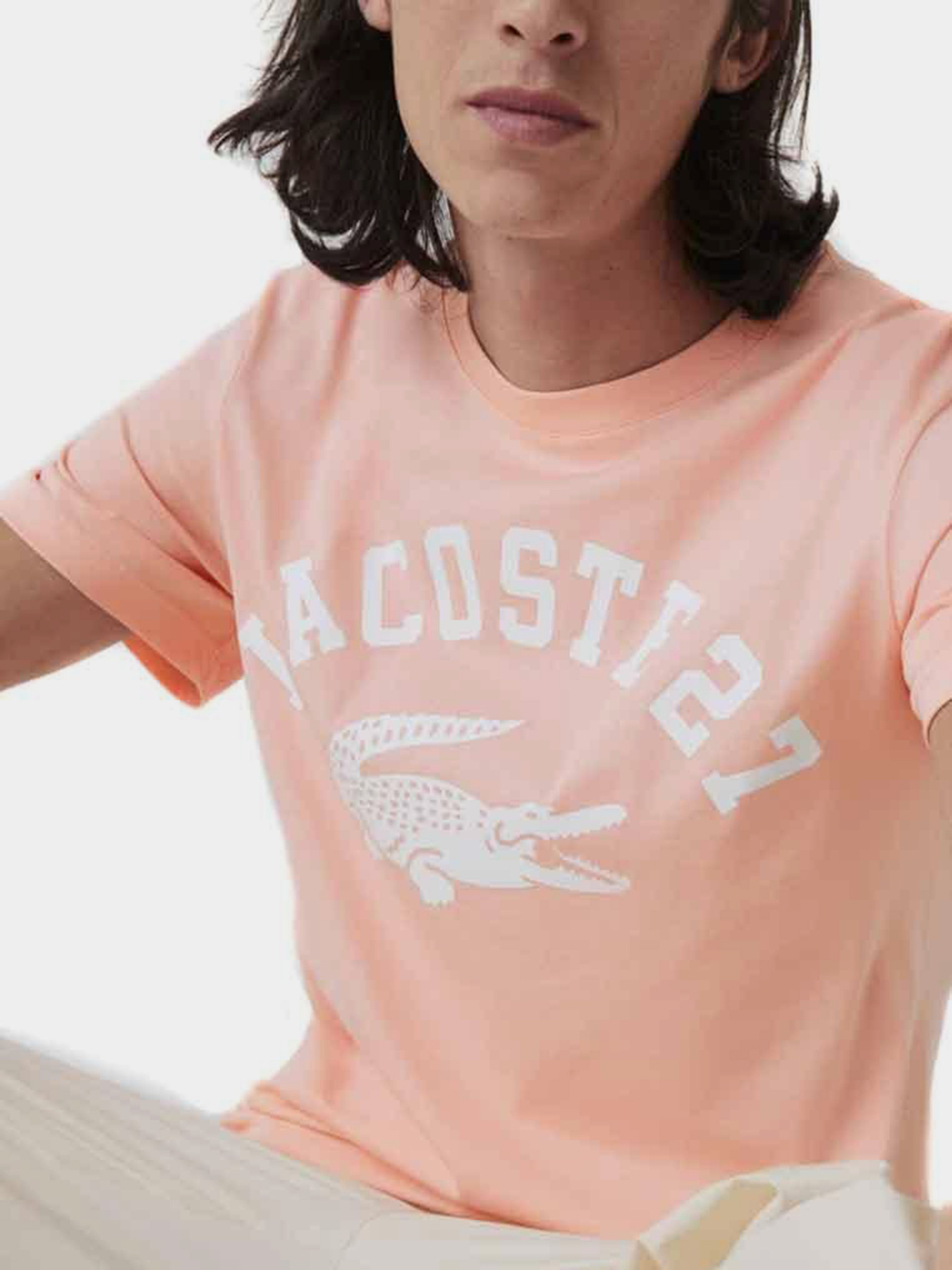 Футболка Lacoste модель TH0061J89 Фото