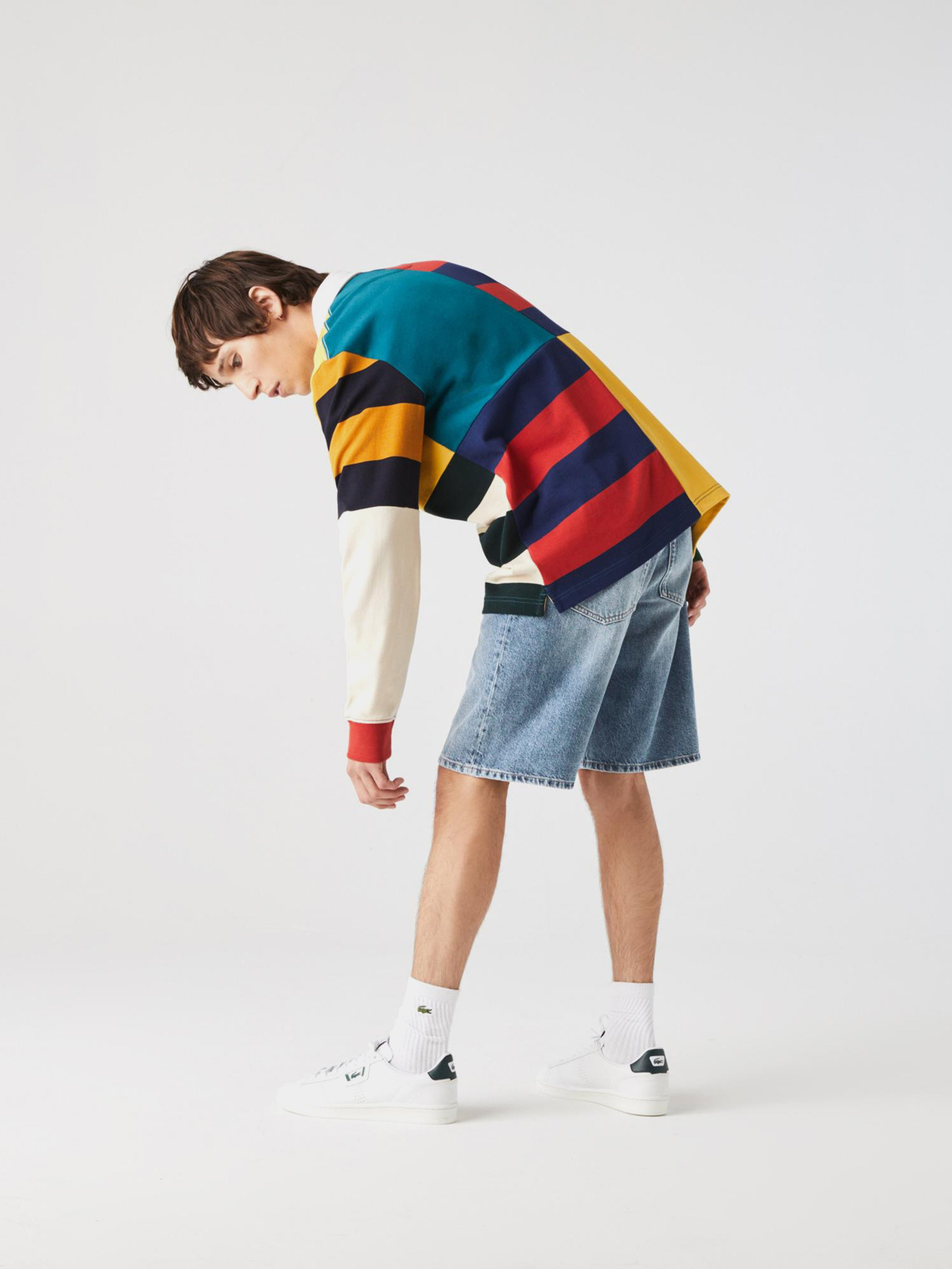 Джинсовые шорты Lacoste модель FH9722MK9 Фото