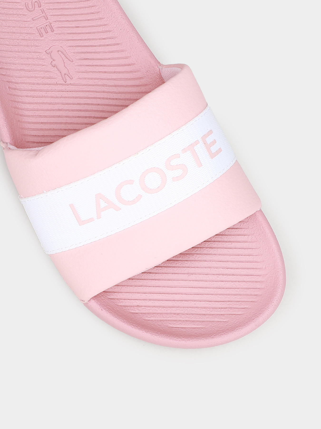 Шлепанцы Lacoste CROCO модель 741CFA0011208 Фото
