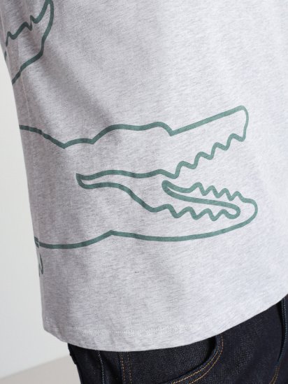Футболка Lacoste модель TH1588LJH — фото 3 - INTERTOP