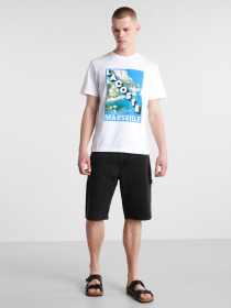 Шорти джинсові Lacoste модель FH3542031 Фото