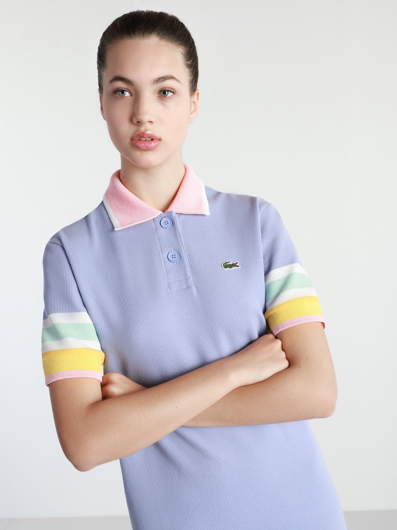 Платье мини Lacoste модель EF2783D8J Фото