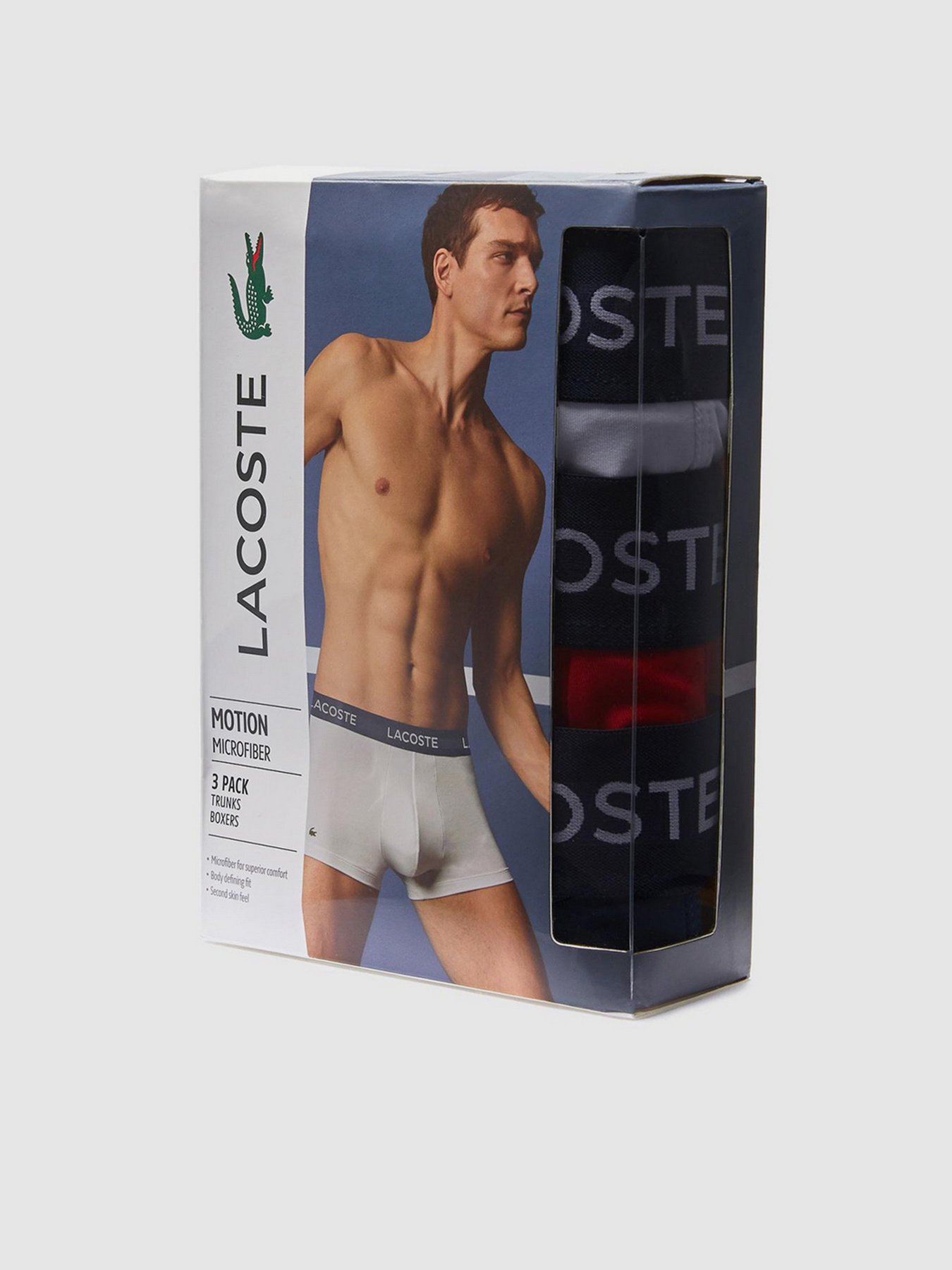 Набор трусов Lacoste Boxer модель 5H9623LAW Фото