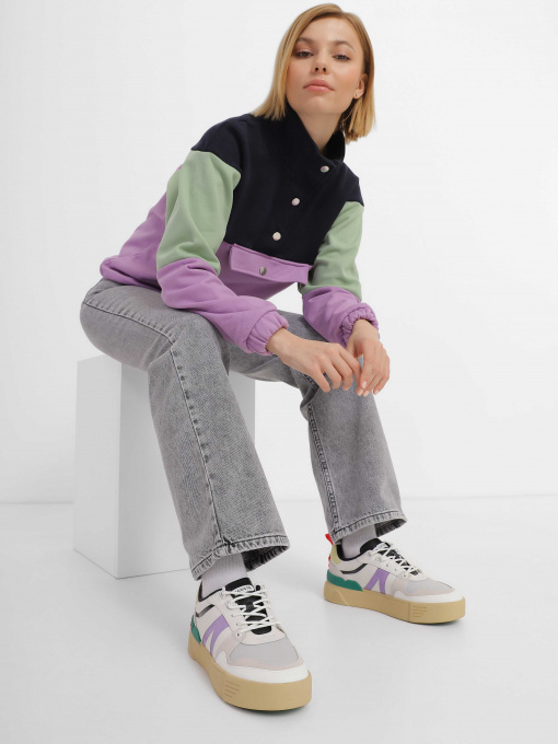 Кроссовки повседневные Lacoste Flatform модель 744SFA0098082 Фото