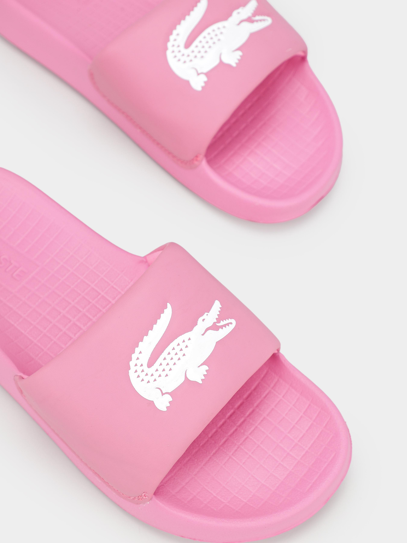 Шлепанцы Lacoste Croco 1.0 123 модель 745CFA0002F50 Фото