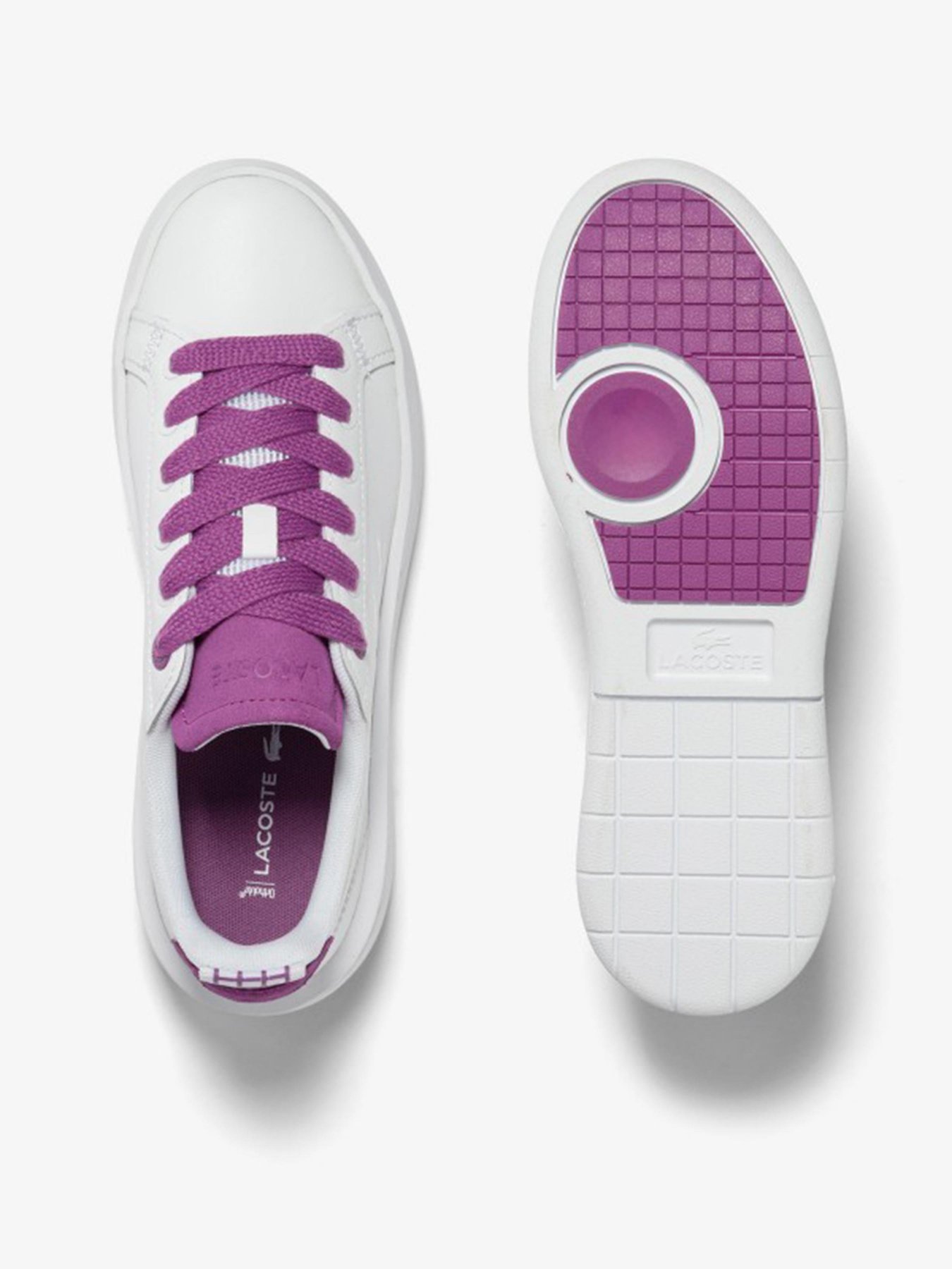 Кеды низкие Lacoste Carnaby Plat 123 1 модель 745SFA0040Z54 Фото